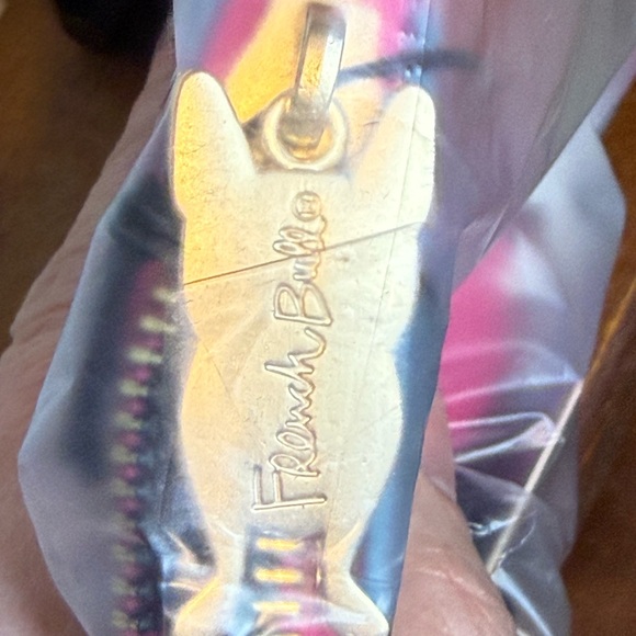 French Bull Floral Bright Blue Cosmetic Bag - Picture 7 of 8